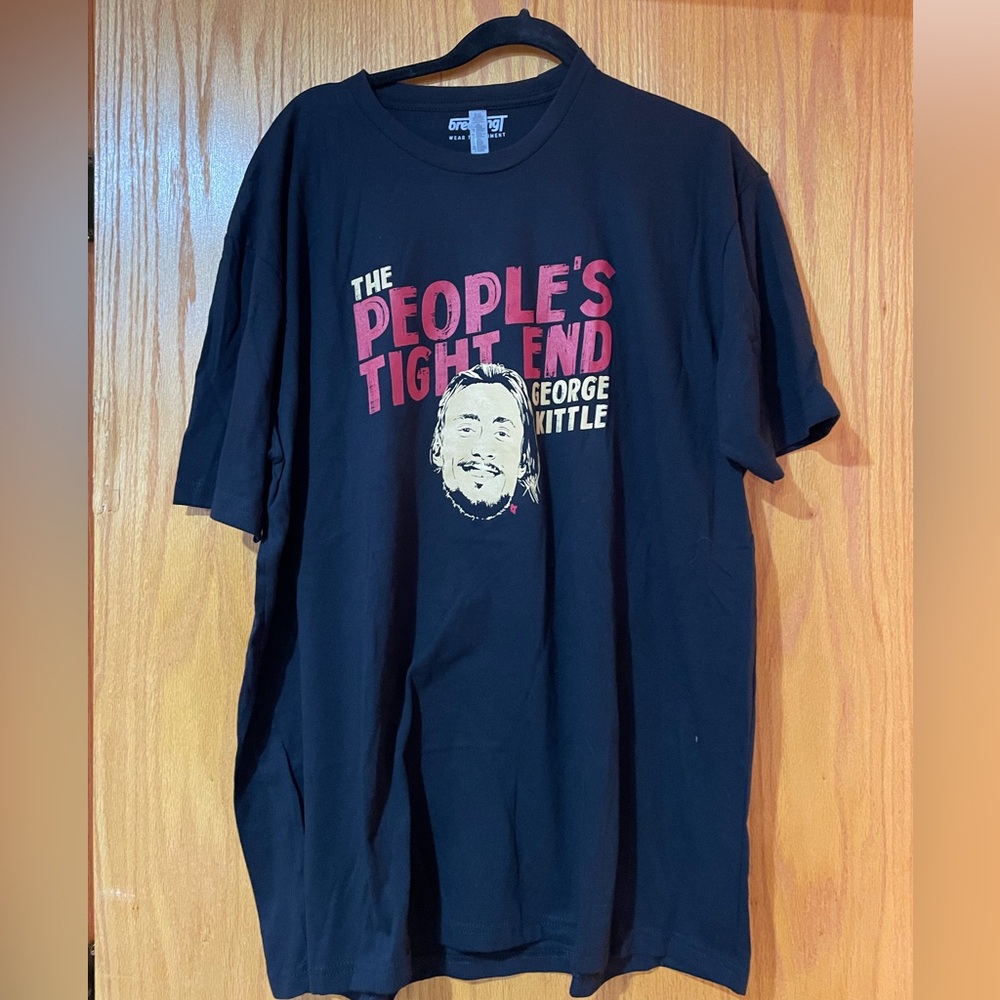 NWT: BREAKING T GEORGE KITTLE T-SHIRT